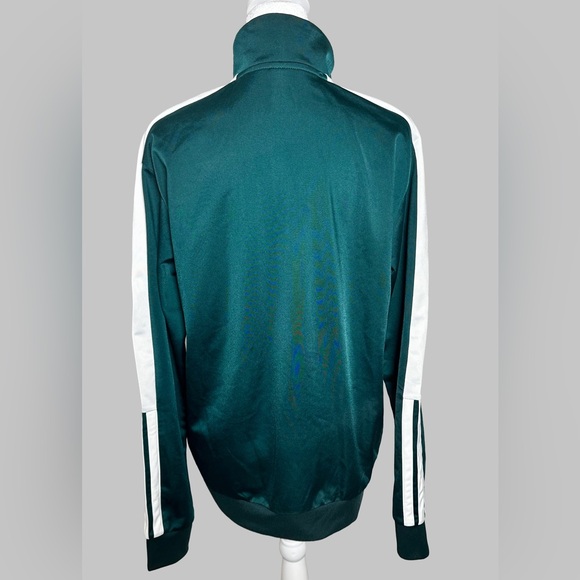 Adidas Teal and White Colorblock Track Jacket NWOT - Picture 6 of 11